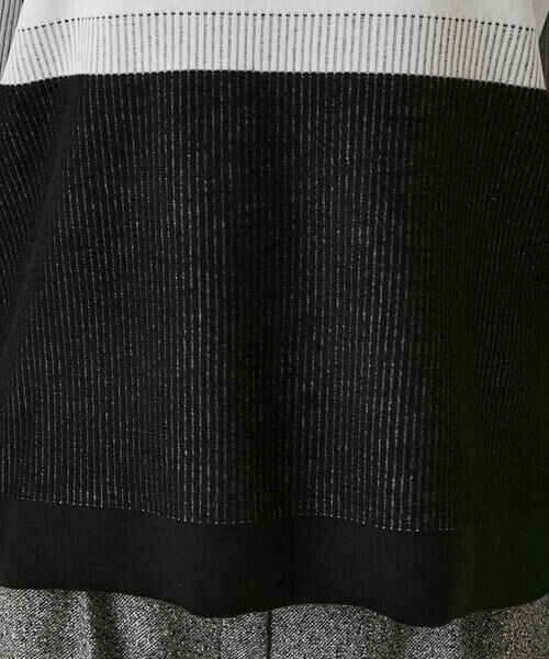 HIROKO BIS / ヒロコビス ニット・セーター | チェックアクセントタートルネックニット | 詳細6