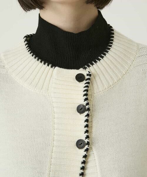 HIROKO BIS / ヒロコビス カーディガン・ボレロ | ペイズリー刺繍ニットカーディガン | 詳細8