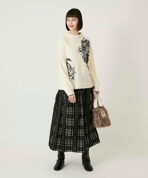 HIROKO BIS / ヒロコビス ニット・セーター | ペースリー刺繍ニットプルオーバー | 詳細15