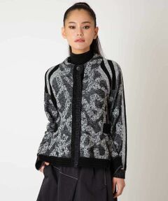HIROKO BIS / ヒロコビス カーディガン・ボレロ | ロゴジャカードニットカーディガン