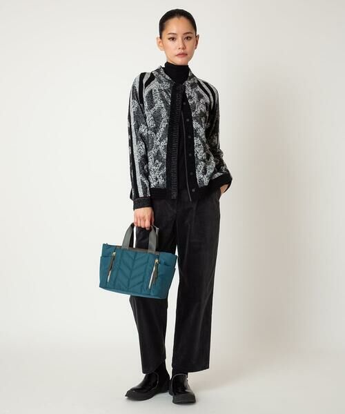 HIROKO BIS / ヒロコビス カーディガン・ボレロ | ロゴジャカードニットカーディガン | 詳細18