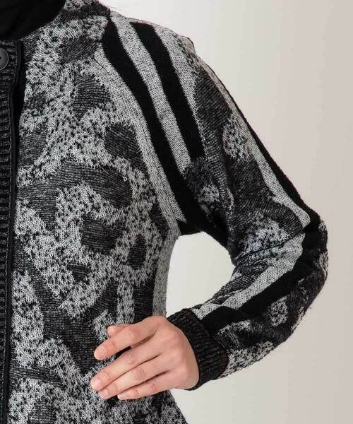 HIROKO BIS / ヒロコビス カーディガン・ボレロ | ロゴジャカードニットカーディガン | 詳細4