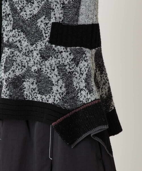 HIROKO BIS / ヒロコビス カーディガン・ボレロ | ロゴジャカードニットカーディガン | 詳細5