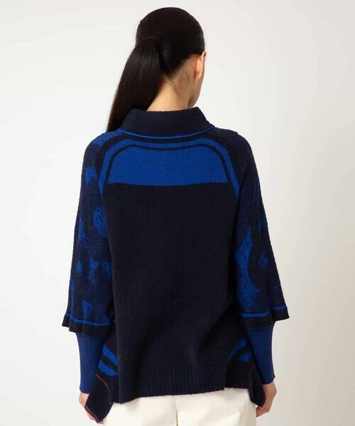 HIROKO BIS / ヒロコビス ニット・セーター | ロゴジャカードニットプルオーバー | 詳細12