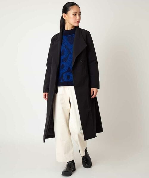 HIROKO BIS / ヒロコビス ニット・セーター | ロゴジャカードニットプルオーバー | 詳細5