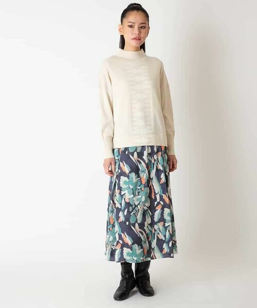 HIROKO BIS / ヒロコビス ニット・セーター | 幾何柄モチーフスパンコールニットプルオーバー | 詳細14