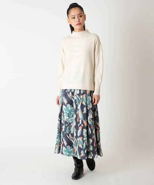 HIROKO BIS / ヒロコビス ニット・セーター | 幾何柄モチーフスパンコールニットプルオーバー | 詳細15