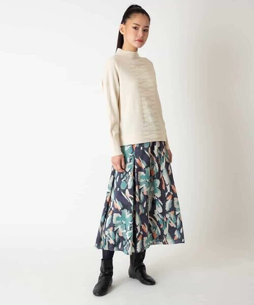 HIROKO BIS / ヒロコビス ニット・セーター | 幾何柄モチーフスパンコールニットプルオーバー | 詳細16