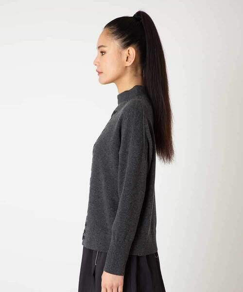 HIROKO BIS / ヒロコビス ニット・セーター | 幾何柄モチーフスパンコールニットプルオーバー | 詳細2