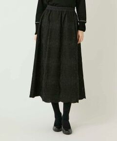 HIROKO BIS / ヒロコビス ロング・マキシ丈スカート | モチーフレースデザインスカート /洗える