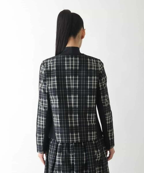 HIROKO BIS / ヒロコビス セットアップ | チェックジャカードジップアップジャケット | 詳細2