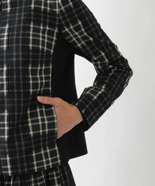 HIROKO BIS / ヒロコビス セットアップ | チェックジャカードジップアップジャケット | 詳細5