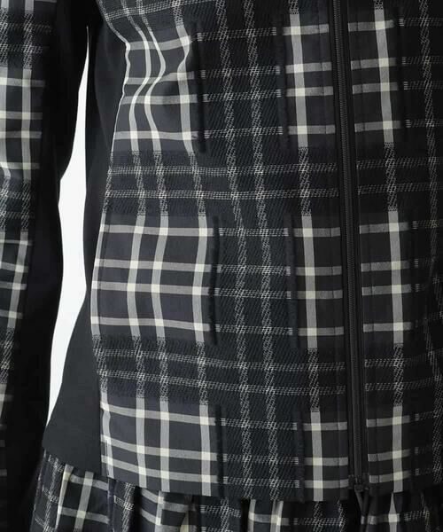HIROKO BIS / ヒロコビス セットアップ | チェックジャカードジップアップジャケット | 詳細8