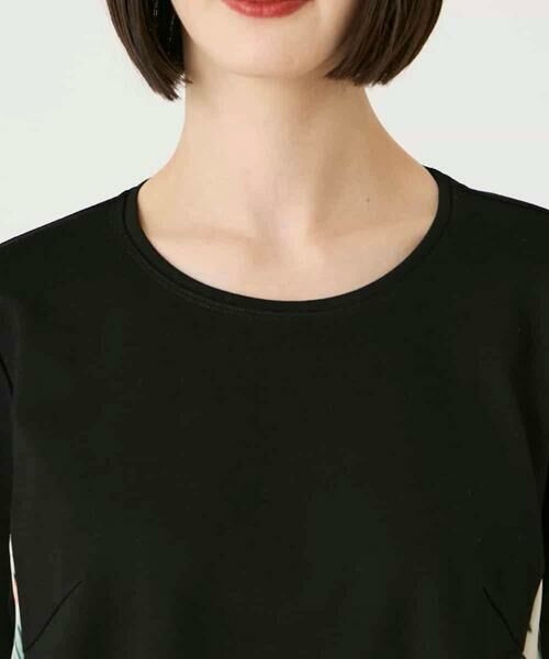 HIROKO BIS / ヒロコビス カットソー | デジタルフラワージョイントカットソー /洗える | 詳細4