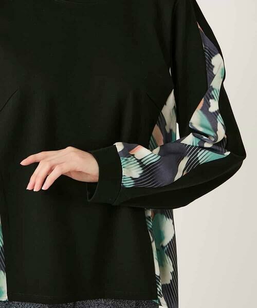 HIROKO BIS / ヒロコビス カットソー | デジタルフラワージョイントカットソー /洗える | 詳細5