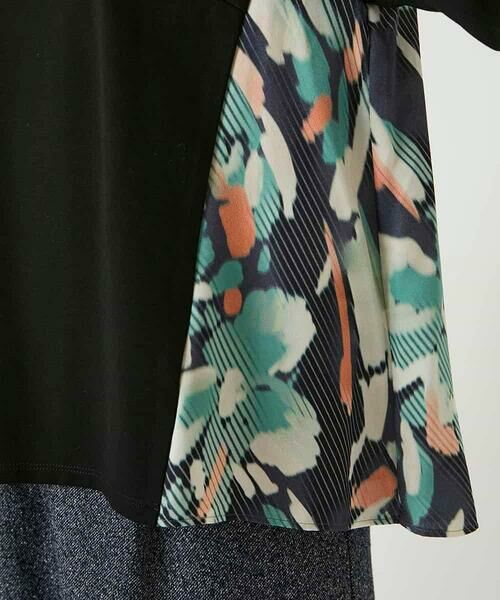 HIROKO BIS / ヒロコビス カットソー | デジタルフラワージョイントカットソー /洗える | 詳細7