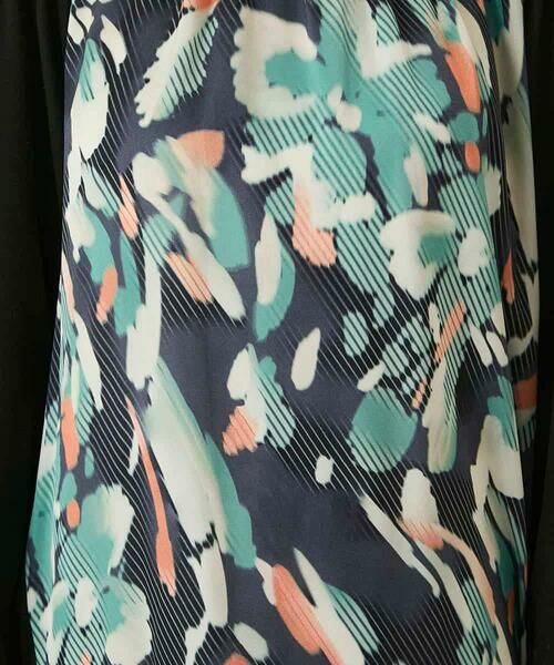 HIROKO BIS / ヒロコビス チュニック | デジタルフラワージョイントチュニック /洗える | 詳細6