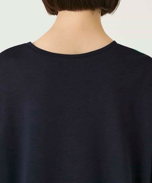 HIROKO BIS / ヒロコビス カットソー | デシンジョイントアートプリントプルオーバー /洗える | 詳細8