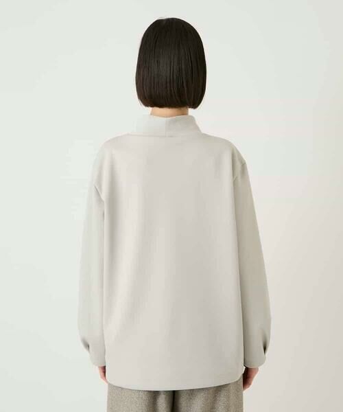 HIROKO BIS / ヒロコビス カットソー | 幾何アートフラワーボンディングプルオーバー /洗える | 詳細2