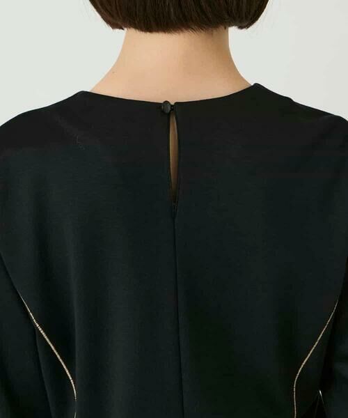 HIROKO BIS / ヒロコビス カットソー | ラインアクセントポンチプルオーバー /洗える | 詳細7