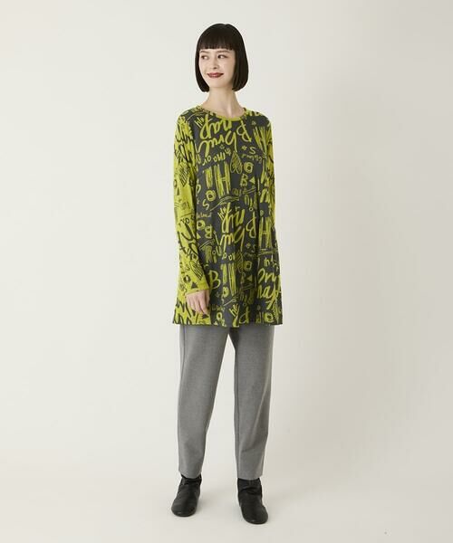 HIROKO BIS / ヒロコビス チノ・ワークパンツ | 両面起毛デザインプルオンパンツ /洗える | 詳細14