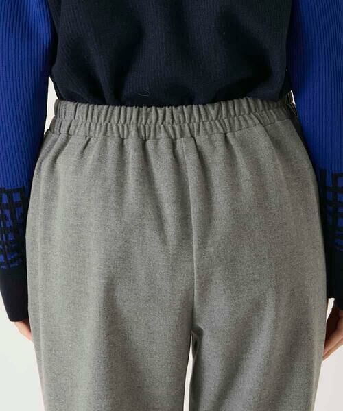 HIROKO BIS / ヒロコビス チノ・ワークパンツ | 両面起毛デザインプルオンパンツ /洗える | 詳細7