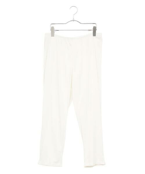 HIROKO BIS / ヒロコビス チノ・ワークパンツ | 両面起毛デザインプルオンパンツ /洗える | 詳細8