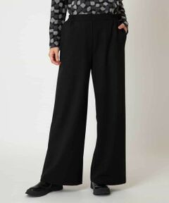 HIROKO BIS / ヒロコビス その他パンツ | 【アルガンオイル加工】ストレッチワイドパンツ /洗える