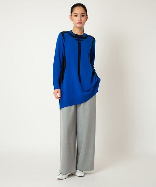 HIROKO BIS / ヒロコビス その他パンツ | 【アルガンオイル加工】ストレッチワイドパンツ /洗える | 詳細13