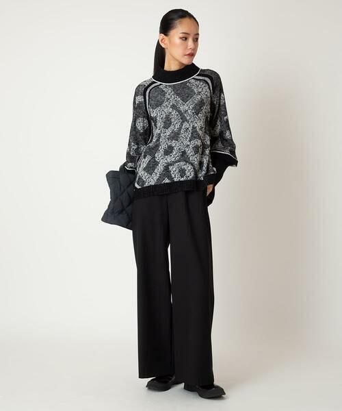 HIROKO BIS / ヒロコビス その他パンツ | 【アルガンオイル加工】ストレッチワイドパンツ /洗える | 詳細17