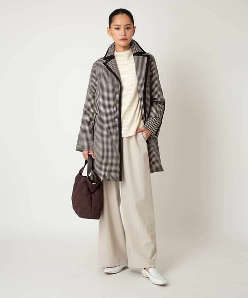 HIROKO BIS / ヒロコビス その他パンツ | 【アルガンオイル加工】ストレッチワイドパンツ /洗える | 詳細2