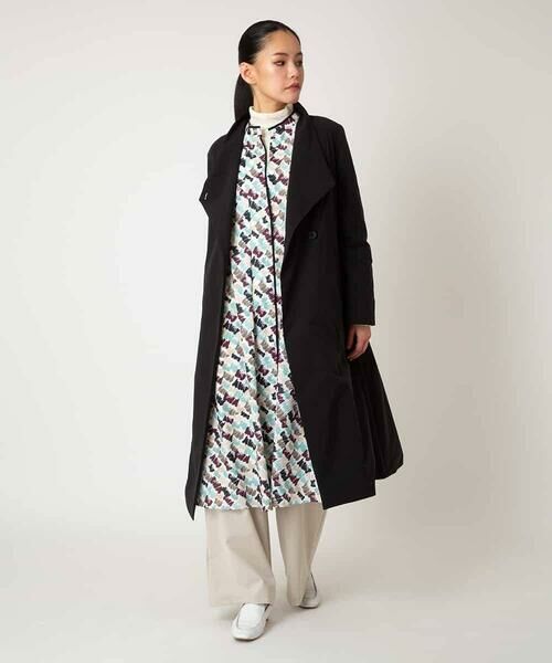 HIROKO BIS / ヒロコビス その他パンツ | 【アルガンオイル加工】ストレッチワイドパンツ /洗える | 詳細8