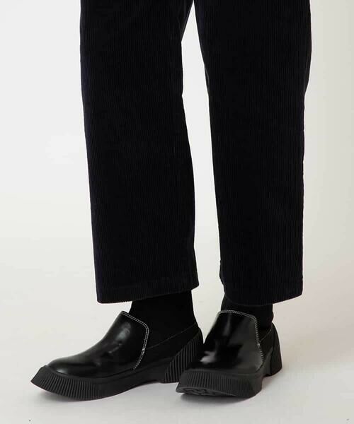 HIROKO BIS / ヒロコビス ショート・ハーフ・半端丈パンツ | ストレッチコーデュロイパンツ /洗える | 詳細5