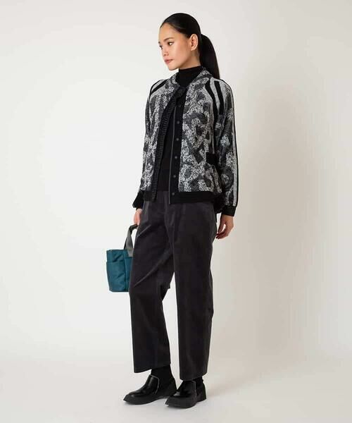 HIROKO BIS / ヒロコビス ショート・ハーフ・半端丈パンツ | ストレッチコーデュロイパンツ /洗える | 詳細9