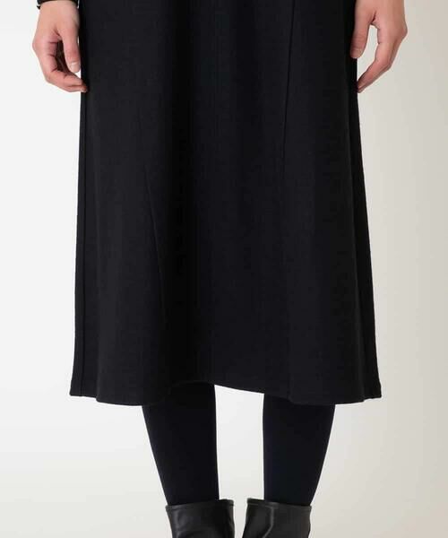 HIROKO BIS / ヒロコビス ロング・マキシ丈スカート | スムースウールAラインジャンパースカート | 詳細7