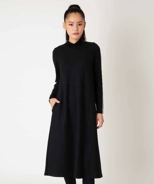 HIROKO BIS / ヒロコビス ロング・マキシ丈スカート | スムースウールAラインジャンパースカート | 詳細9