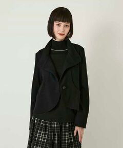 HIROKO BIS / ヒロコビス セットアップ | スムースウールコンパクトジャケット
