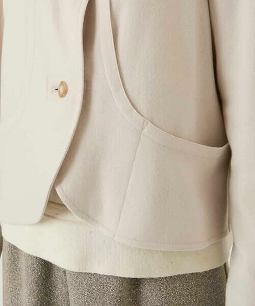 HIROKO BIS / ヒロコビス セットアップ | スムースウールコンパクトジャケット | 詳細11