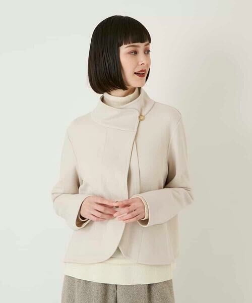 HIROKO BIS / ヒロコビス セットアップ | スムースウールコンパクトジャケット | 詳細14