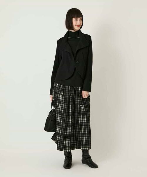 HIROKO BIS / ヒロコビス セットアップ | スムースウールコンパクトジャケット | 詳細21