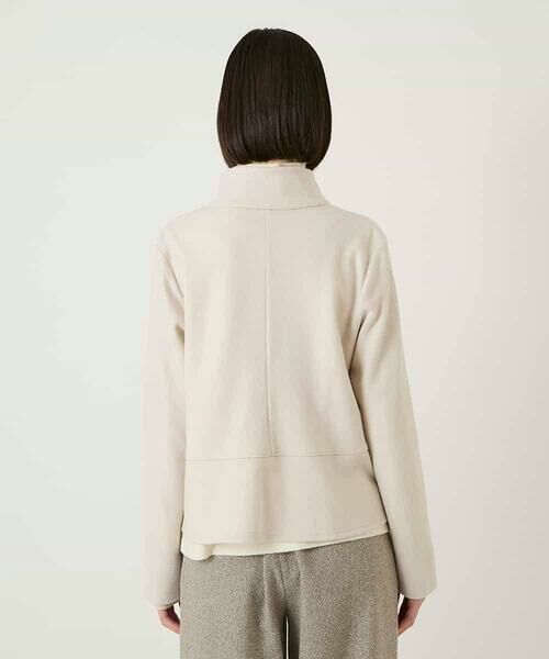 HIROKO BIS / ヒロコビス セットアップ | スムースウールコンパクトジャケット | 詳細3