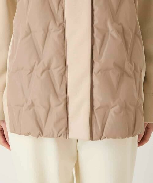 HIROKO BIS / ヒロコビス ダウンジャケット・ベスト | 圧着キルトジョイントデザインコート | 詳細6