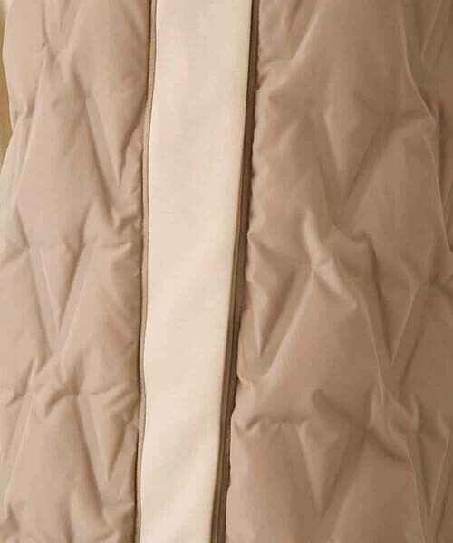 HIROKO BIS / ヒロコビス ダウンジャケット・ベスト | 圧着キルトジョイントデザインコート | 詳細7