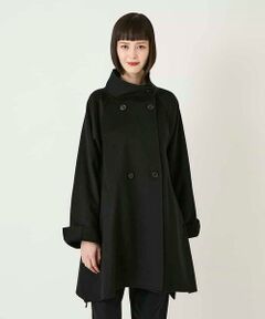 HIROKO BIS / ヒロコビス その他アウター | スタンドカラーリバージャージーコート