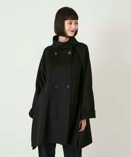 HIROKO BIS / ヒロコビス その他アウター | スタンドカラーリバージャージーコート | 詳細15