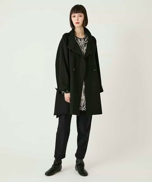 HIROKO BIS / ヒロコビス その他アウター | スタンドカラーリバージャージーコート | 詳細18
