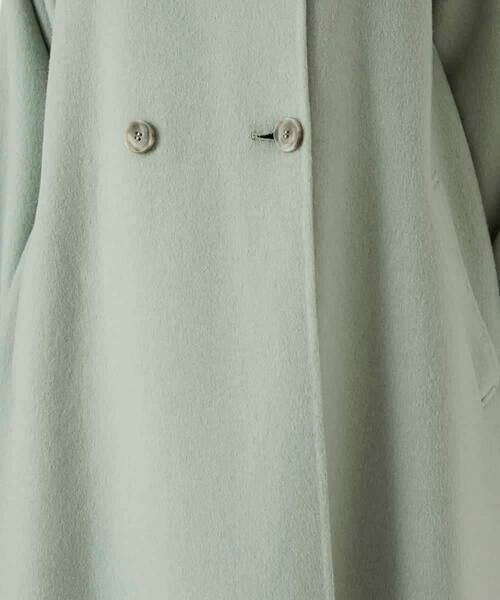 HIROKO BIS / ヒロコビス その他アウター | スタンドカラーリバージャージーコート | 詳細7