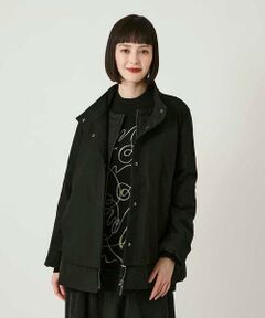 HIROKO BIS / ヒロコビス ダウンジャケット・ベスト | レイヤード風ツイルダウンコート