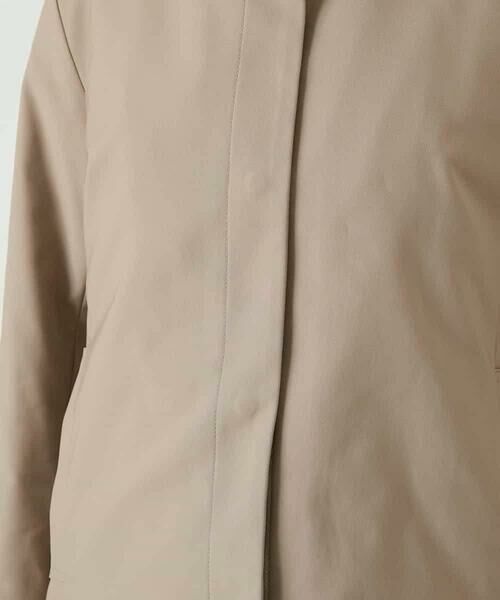 HIROKO BIS / ヒロコビス ダウンジャケット・ベスト | レイヤード風ツイルダウンコート | 詳細14