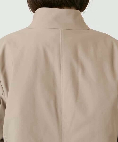 HIROKO BIS / ヒロコビス ダウンジャケット・ベスト | レイヤード風ツイルダウンコート | 詳細17